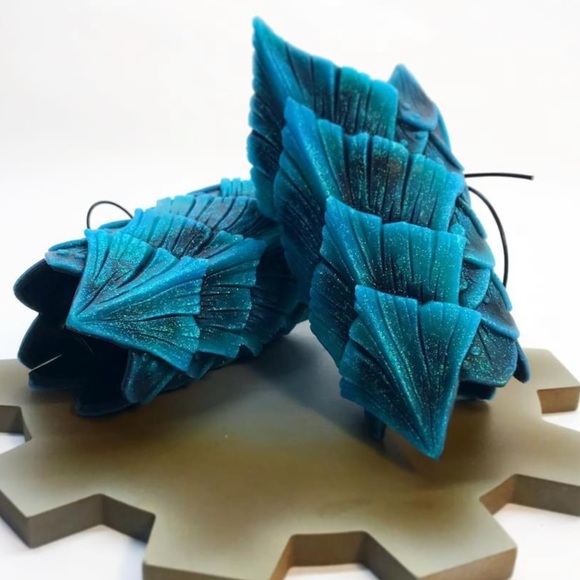 Tinkercast dragon cuffs - Picture 3 of 14